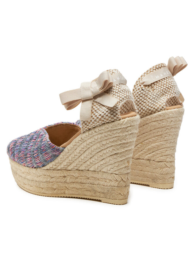 Эспадрильи Manebi Acapulco Heart-Shaped Wedge Эспадрильи Manebi G 0.6 WH, розовый — фото 3
