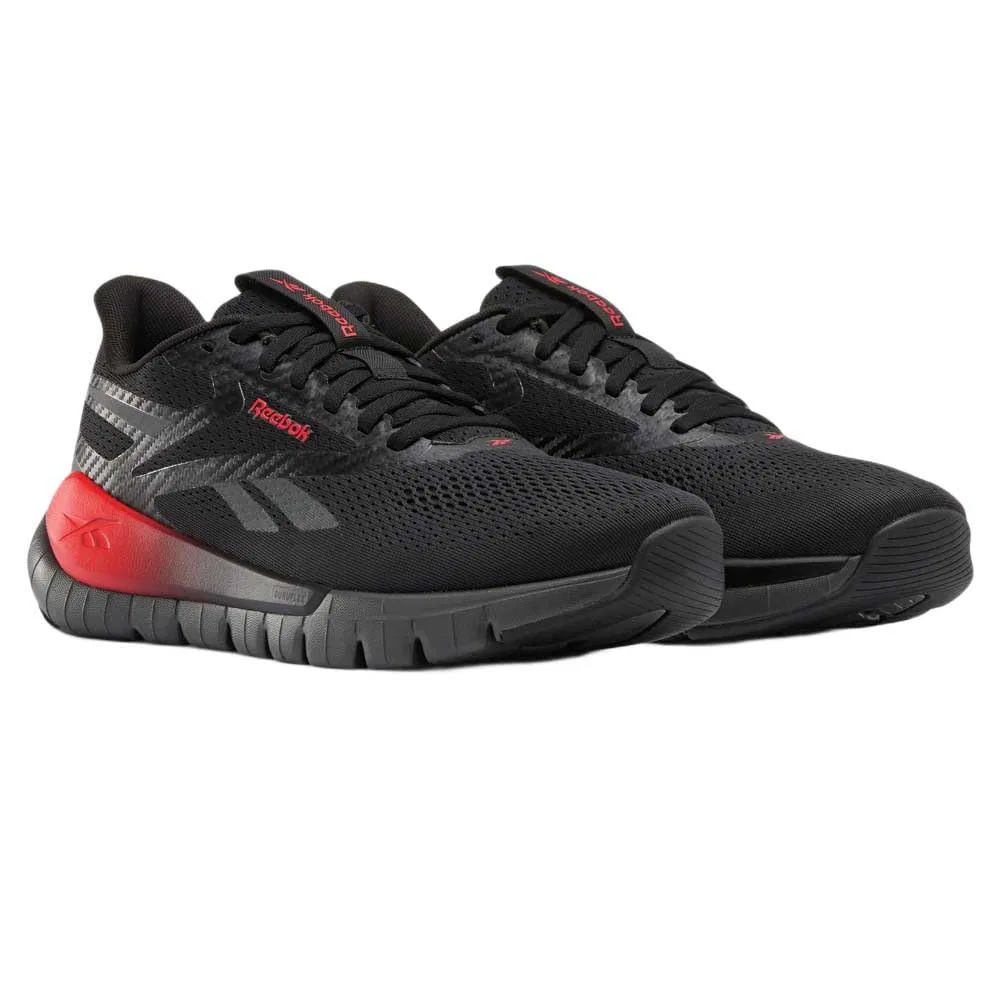 Детские кроссовки для мальчиков Reebok Flex Trainer, Black Grey6 Sport Red — фото 2