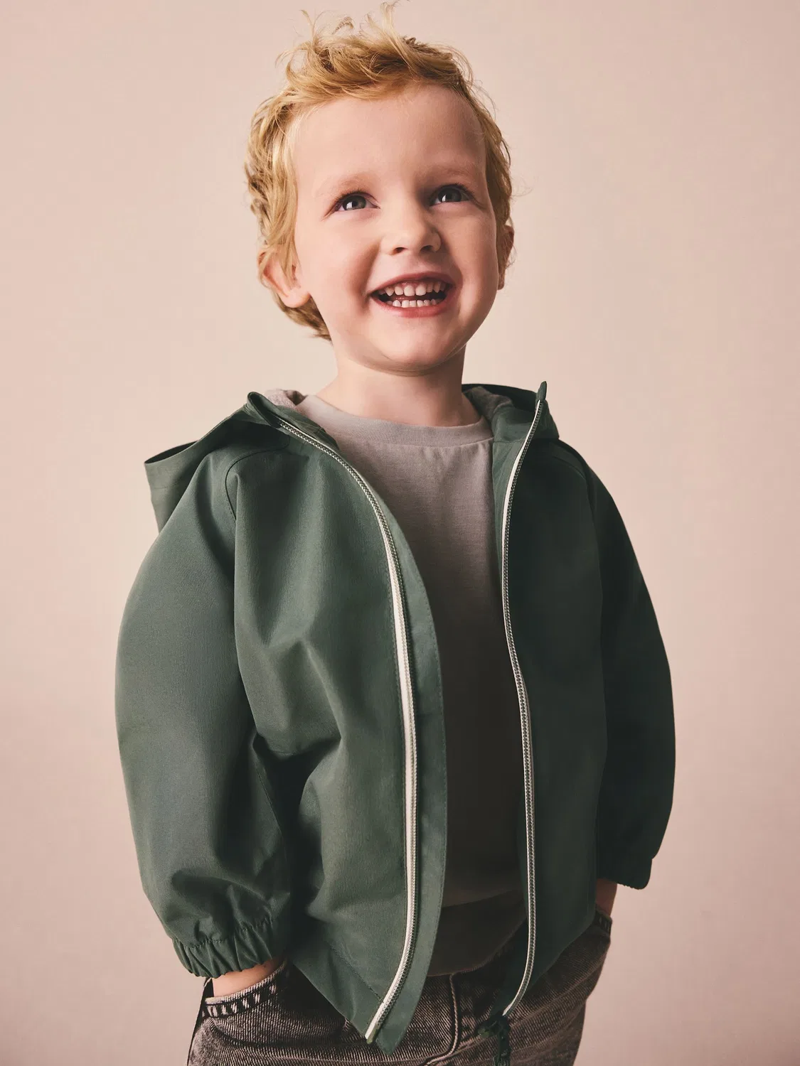 Дождевик Waterproof Cagoule Jacket Next, Sage Green