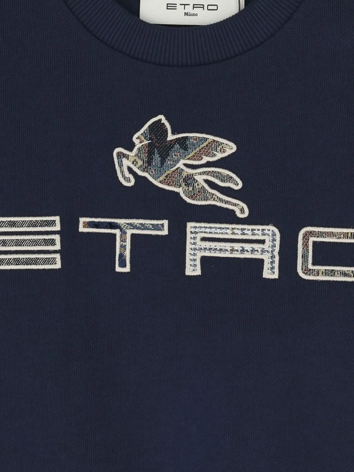 ETRO Свитшот Pegaso синий — фото 2