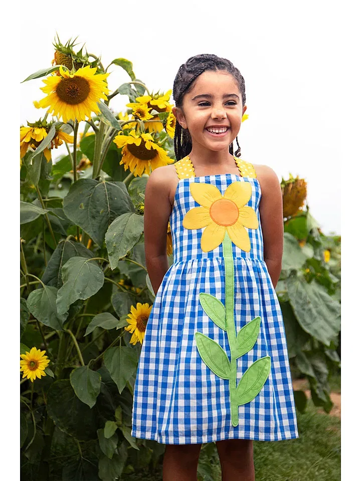 Платье с принтом Daisy Frugi, синий — фото 2