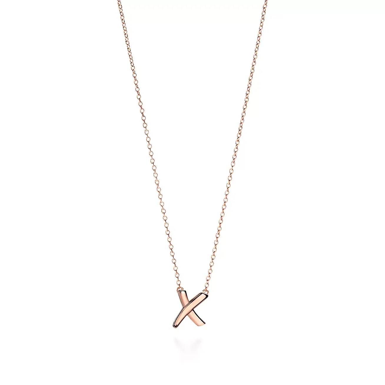 

Колье Tiffany & Co. x Paloma's Graffiti X, розовое золото