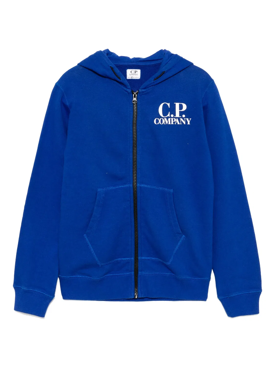 Худи с деталями очков C.P. Company, темно-синий