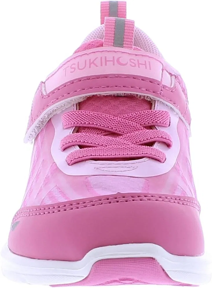 Детские кроссовки с принтом TSUKIHOSHI Jet, Pink — фото 3