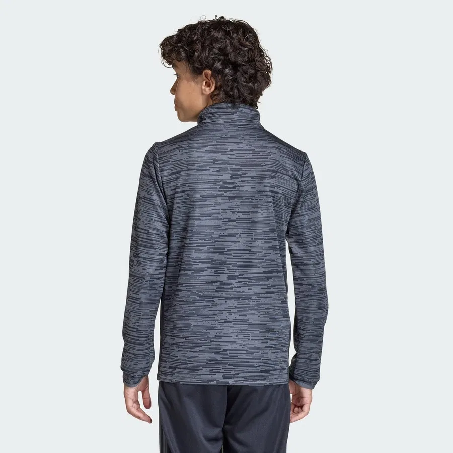 Детская тренировочная куртка TIRO25 Essentials Training adidas, Черно-серый — фото 2