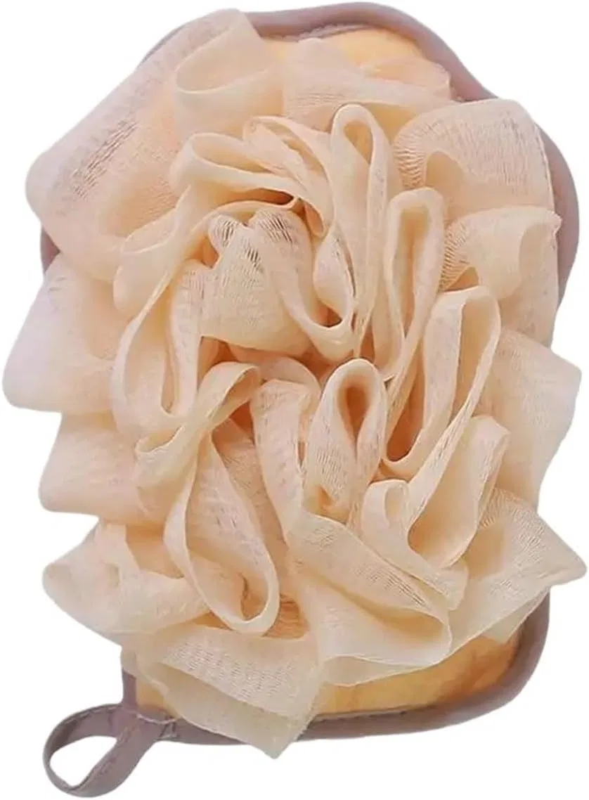 Мочалка для тела с кошачьей лапой, коричневая, 17,3x13,5 см Generisch