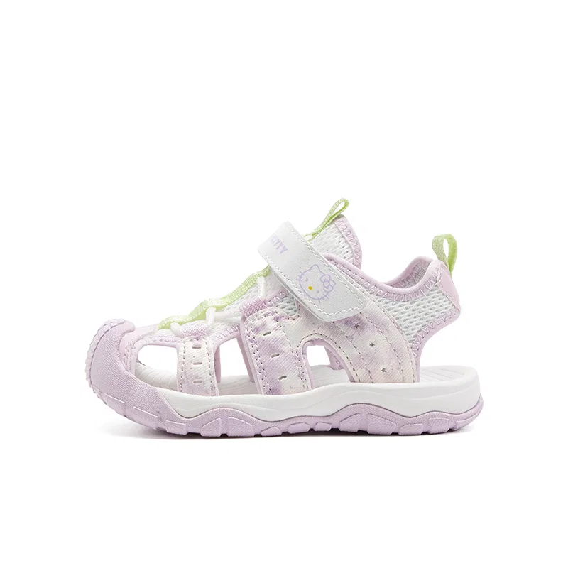 Детские сандалии с завышенной подошвой, Hello Kitty, Sanrio, White Pink — фото 3