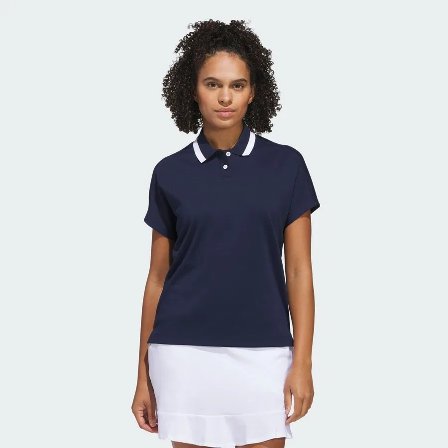 Поло-рубашка с длинным рукавом Performance Go-To Polo Shirt adidas, Синий