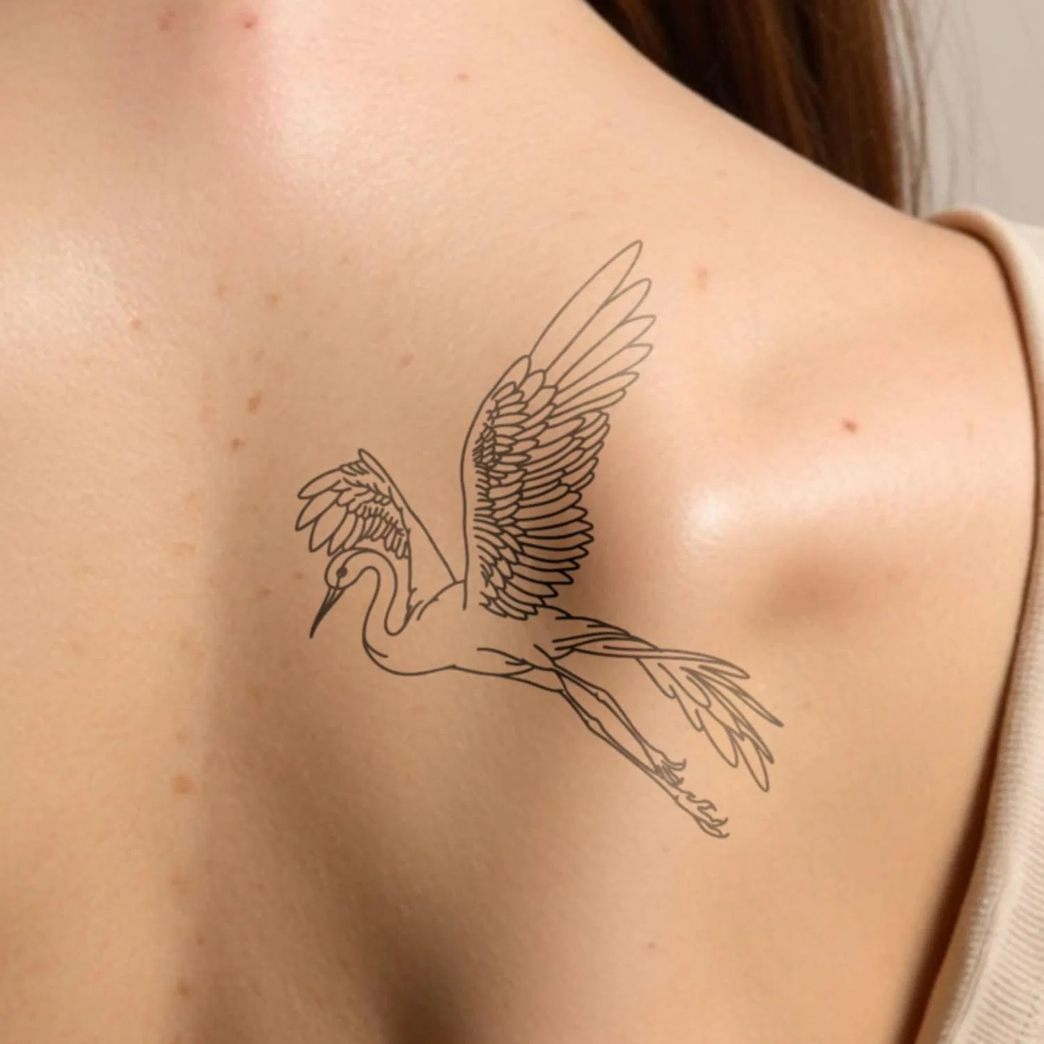 Временные татуировки «Stork» от Inkster Tattoo Inkster, Stork