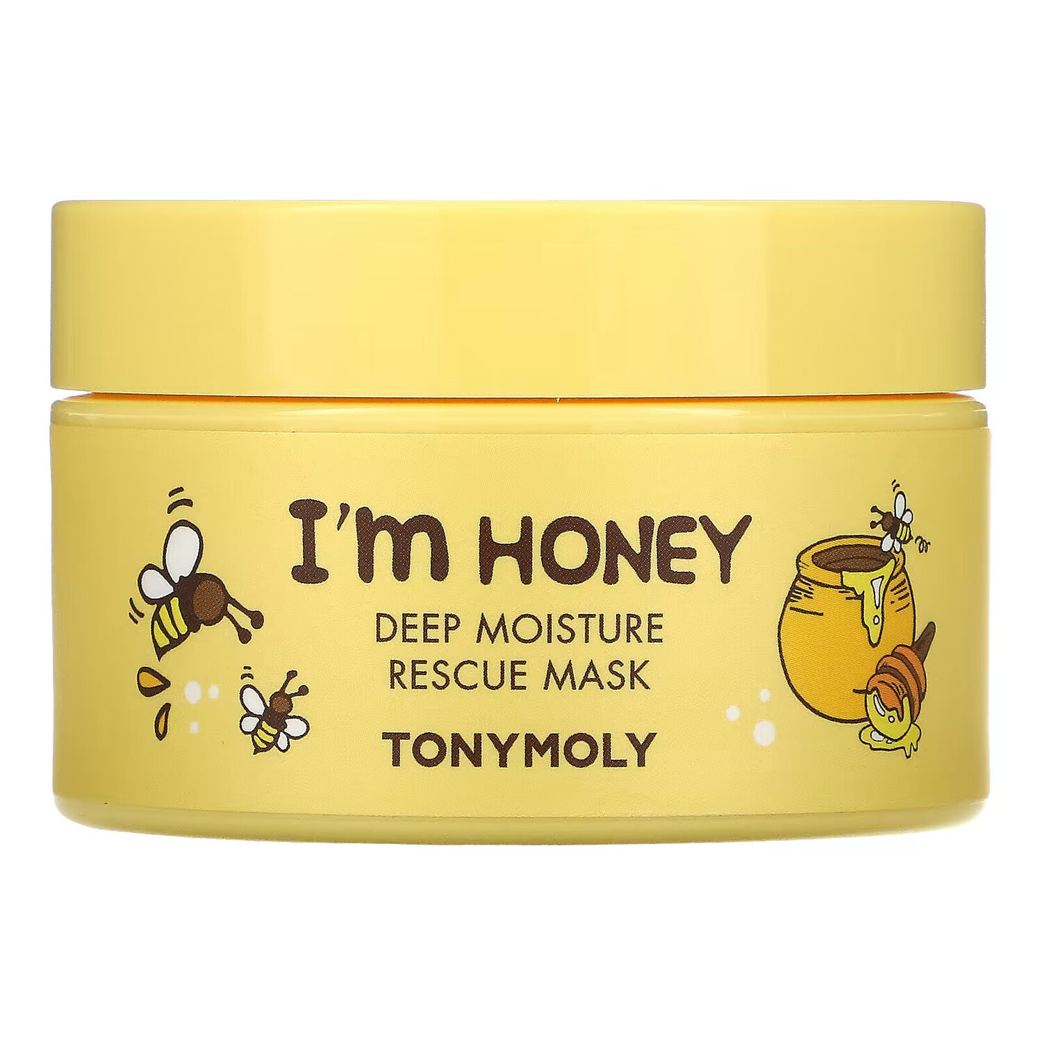 

Tony Moly, I'm Honey, восстанавливающая маска для глубокого увлажнения, 100 г (3,52 унции)