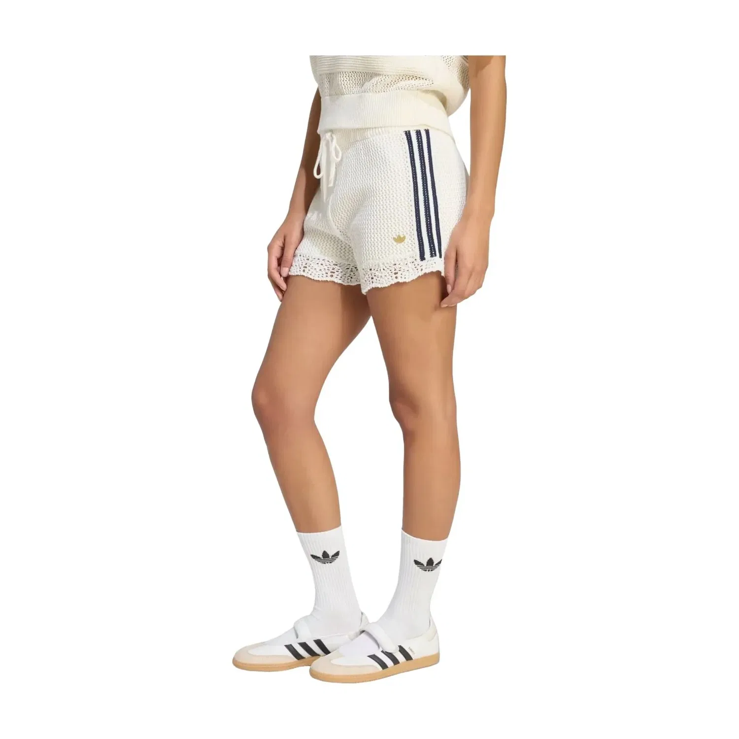 Женские шорты Resort S Shorts Asia Sizing 'Off White' adidas, Off White — фото 2