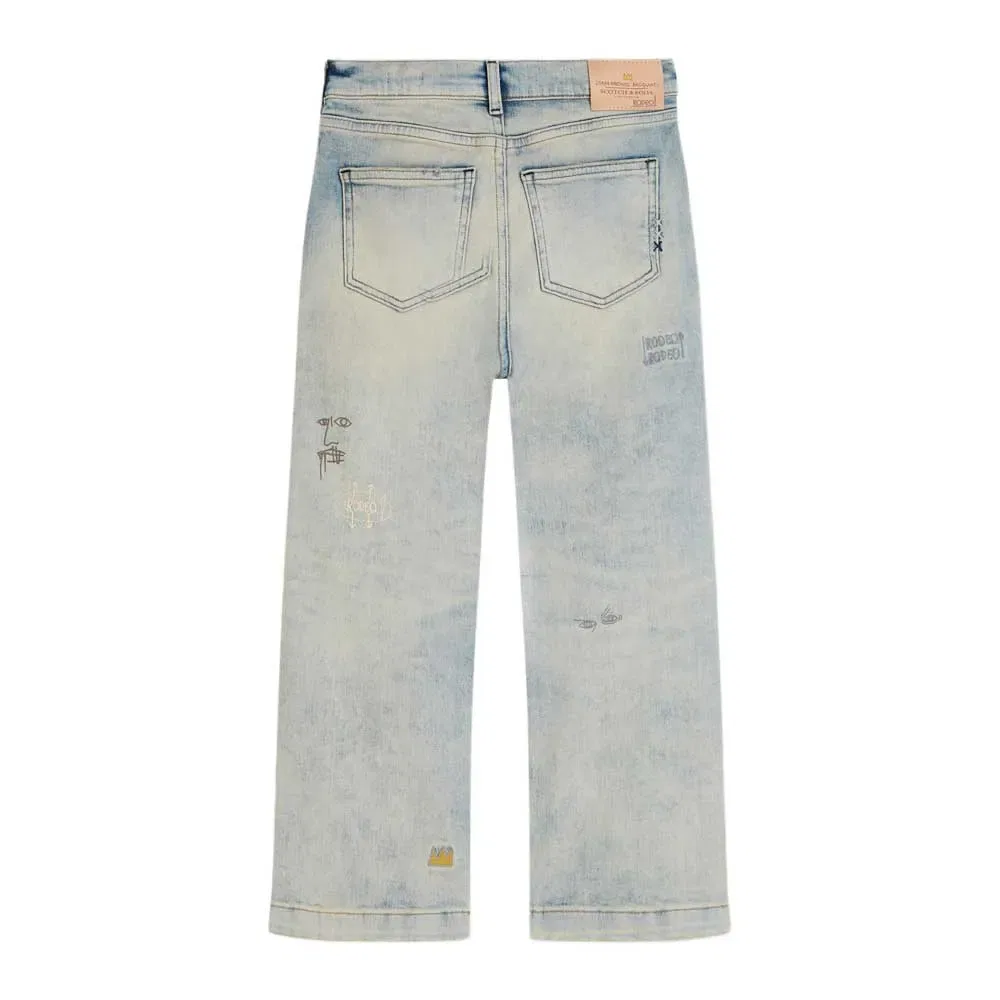 Джинсы свободного кроя Basquiat Scotch & Soda, синий — фото 2