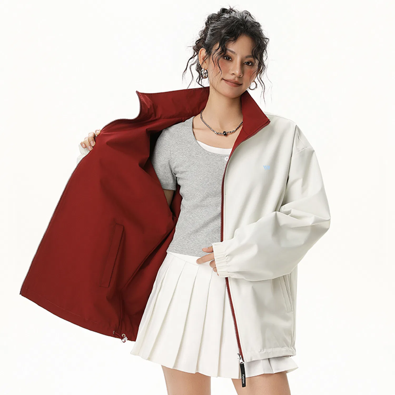 Детский комплект из куртки и брюк с воротником-стойкой Windbreaker Jacket & Pants WARRIOR — фото 4