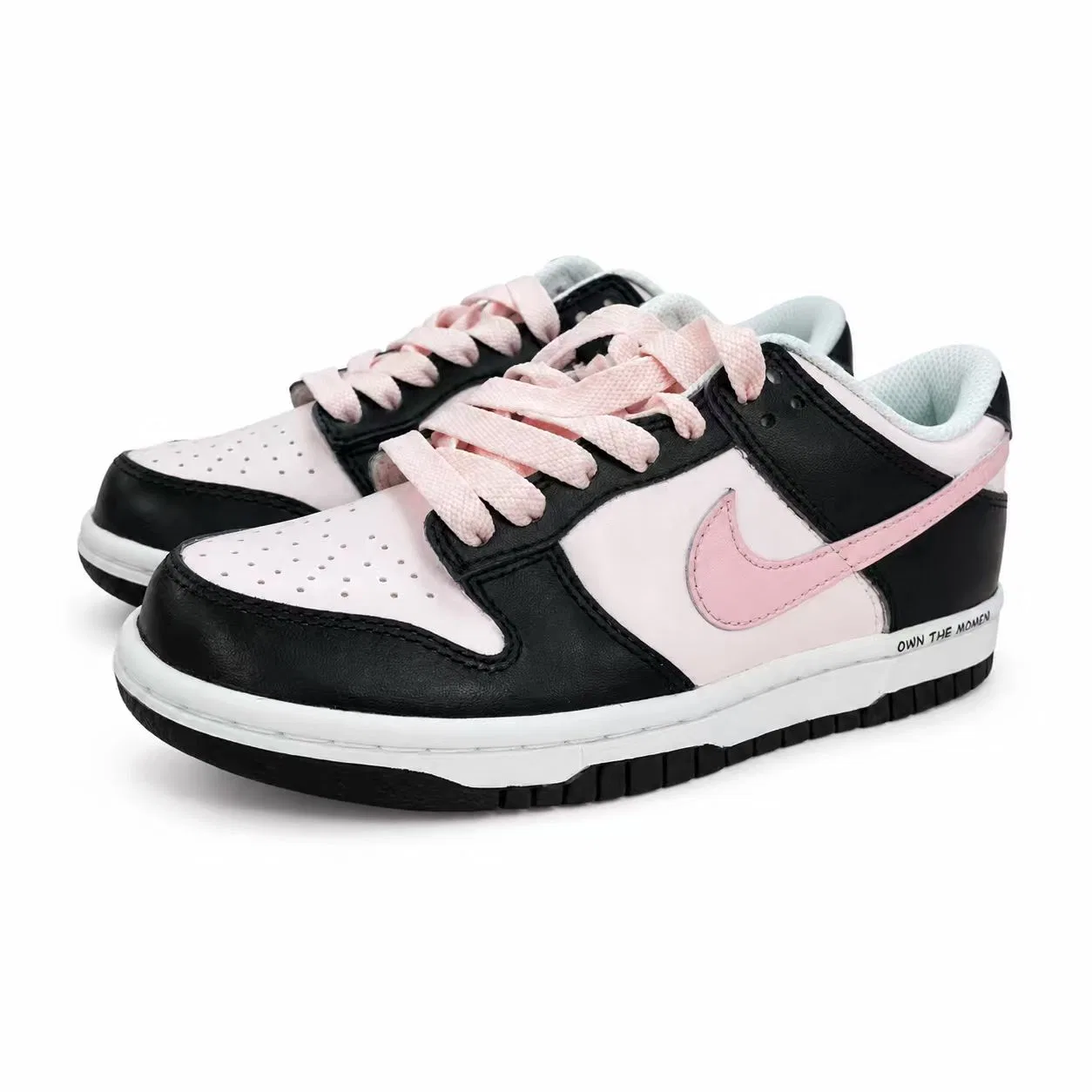 Детские кроссовки для скейтбординга Nike Dunk, Black Pink — фото 4
