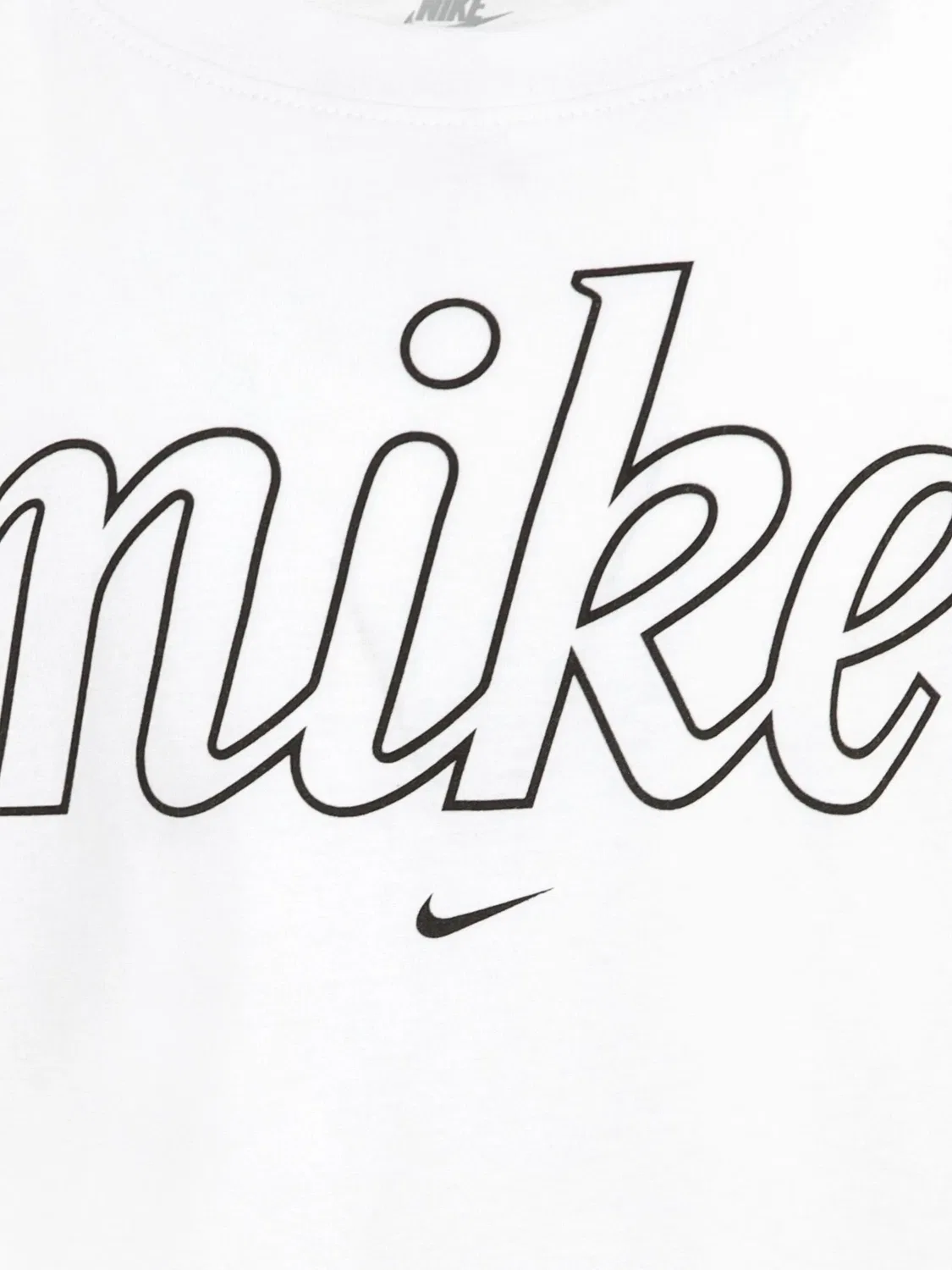 Футболка GX Star с логотипом Nike Kids, белый — фото 4