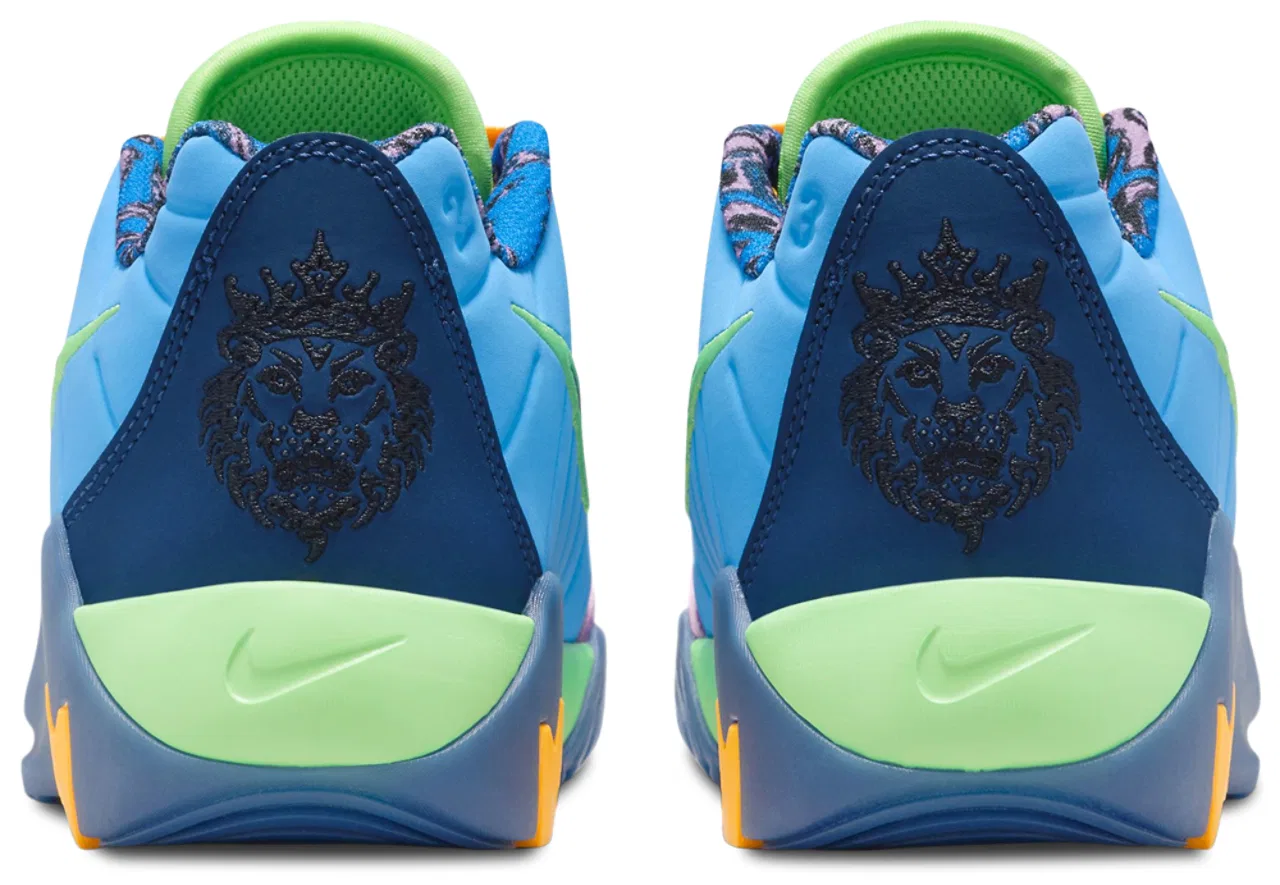 Кроссовки для мальчиков LeBron Witness IX SE Nike, цвет University Blue/Black/Midnight Navy — фото 3