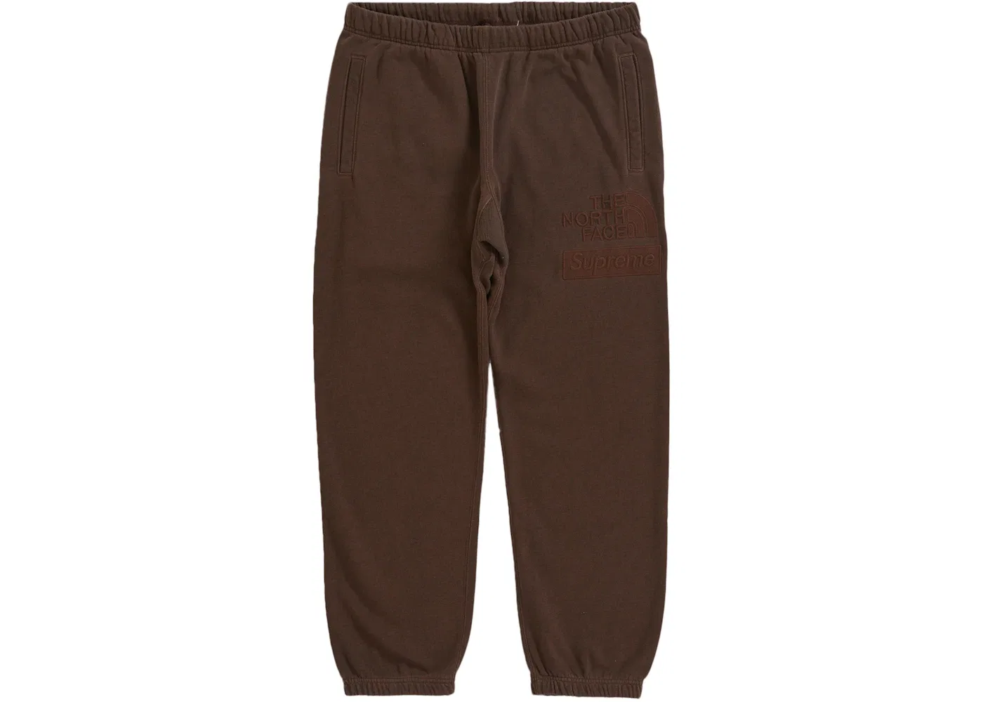 Мужские спортивные штаны с пигментным принтом Supreme The North Face, Brown