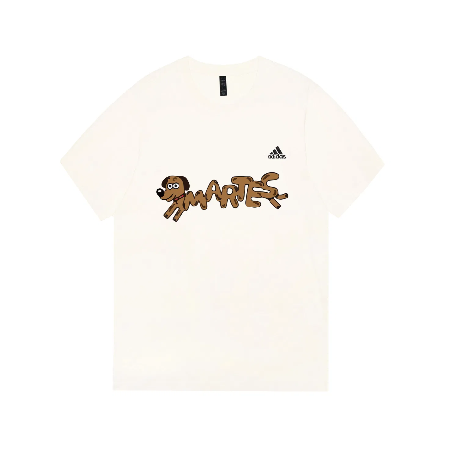 Футболка с коротким рукавом из хлопка MUST HAVES Adidas, Ecru