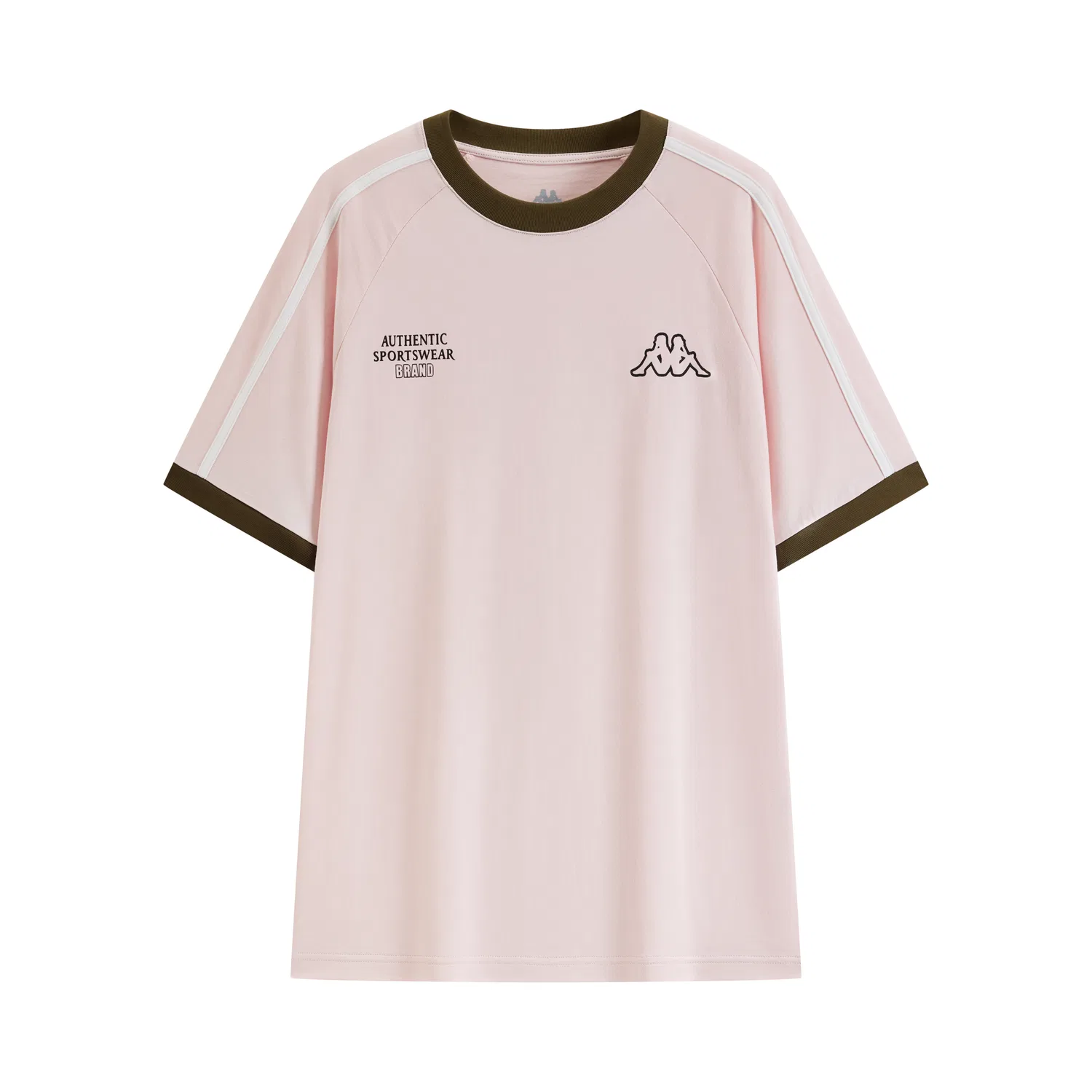 Детская футболка хлопковая Kappa 1916 Series, Light Pink-5022