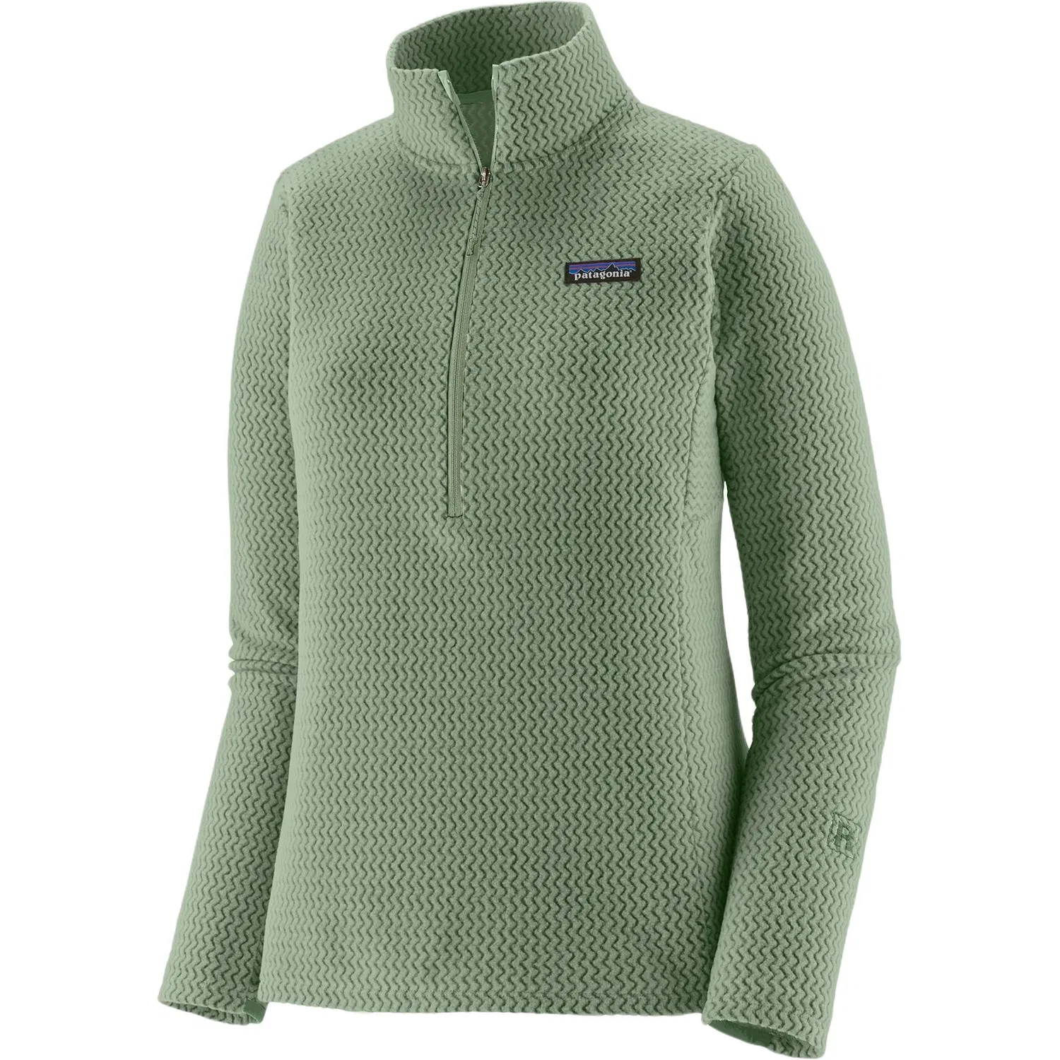 Женская флисовая куртка R1 Fleece Patagonia, Ellwood Green