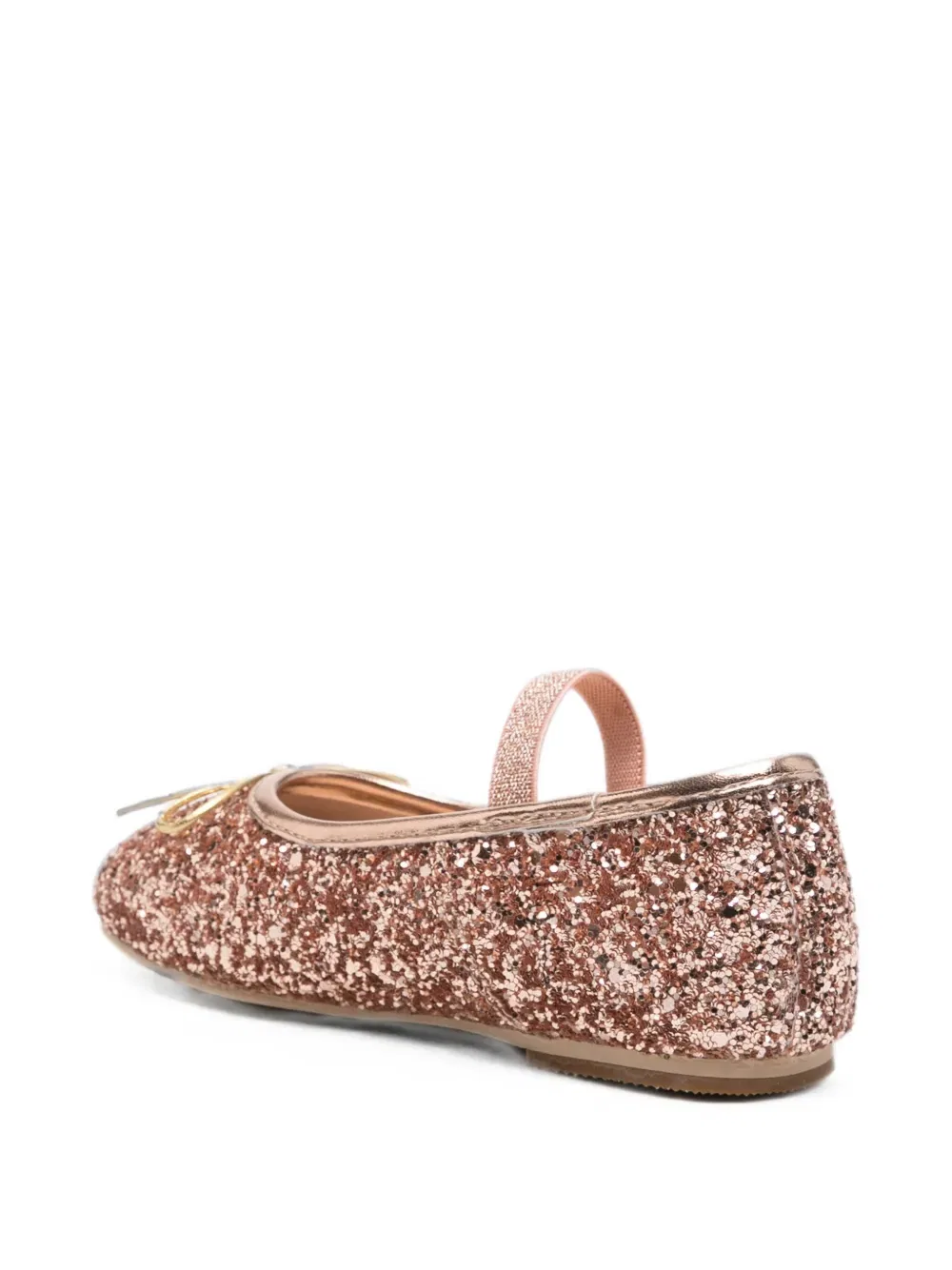 Балетки Glitter Colors Of California, цвет Rose Gold — фото 2