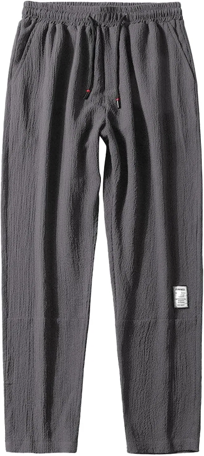 Мужские спортивные брюки с принтом, Jogger Trouser, серый