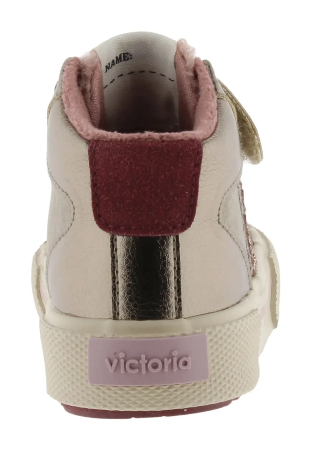 Ботильоны Tribu 1065203 - детская обувь Victoria Shoes, Nude — фото 4