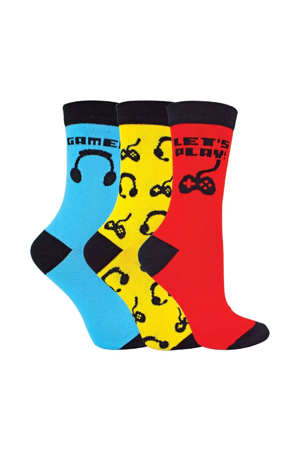 Комплект носков с принтом Video Gaming Sock Snob, Multi