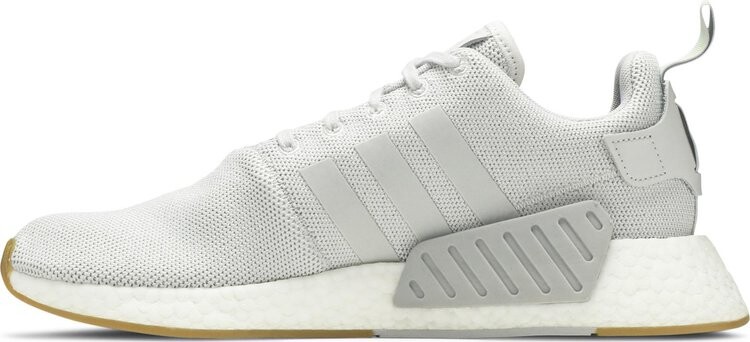Кроссовки Adidas NMD_R2 'Grey Gum', серый — фото 4