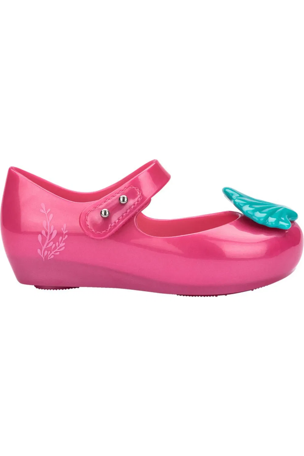 Детские туфли Мэри Джейн с ароматом фруктов Ultragirl II Mini Melissa, розовый/синий — фото 2