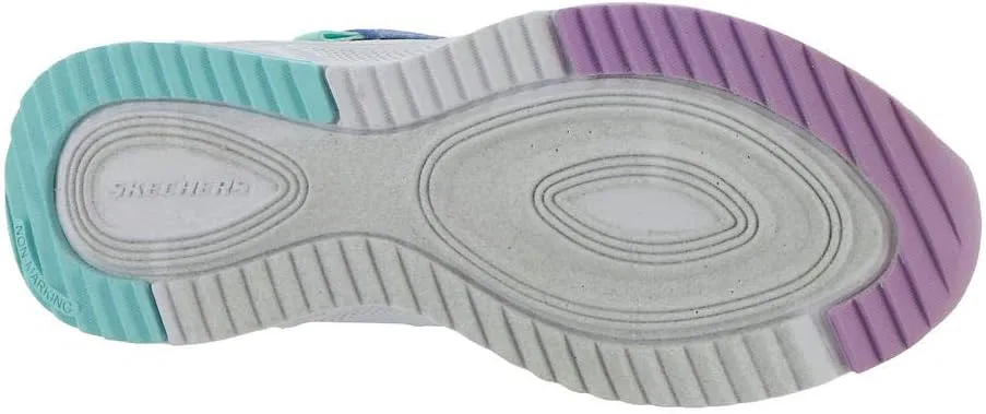 Детские кроссовки для девочек Skechers, Lavender/Aqua — фото 4