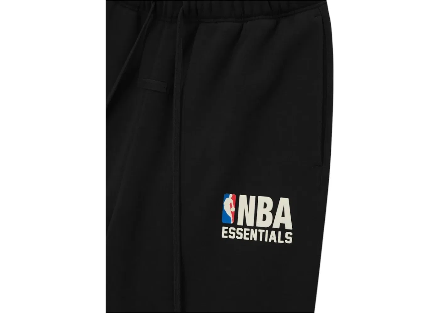 Мужские спортивные штаны классические с принтом NBA Sweatpant Fear of God, Vintage Black — фото 3
