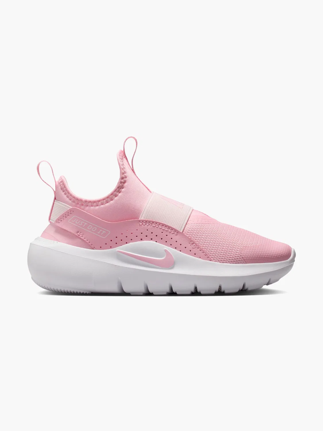 Детские беговые кроссовки с эластичной вставкой Nike, розовый
