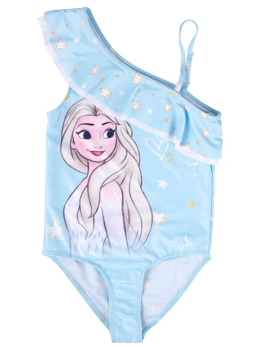 Купальник Disney Frozen "Эльза из мультфильма "Холодное сердце"" синего цвета — фото 3