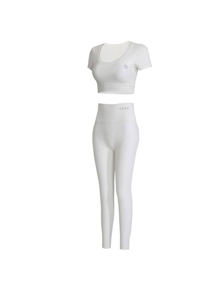 

Топ YEAZ CLUB LEVEL set + leggings, белый