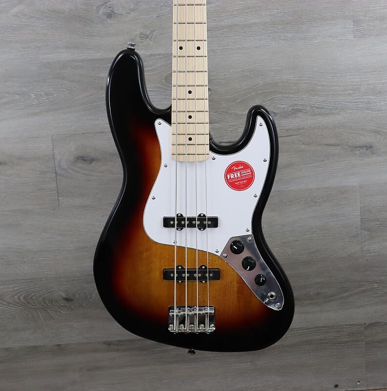 

Гитара Squier Affinity Jazz Bass с кленовой накладкой грифа