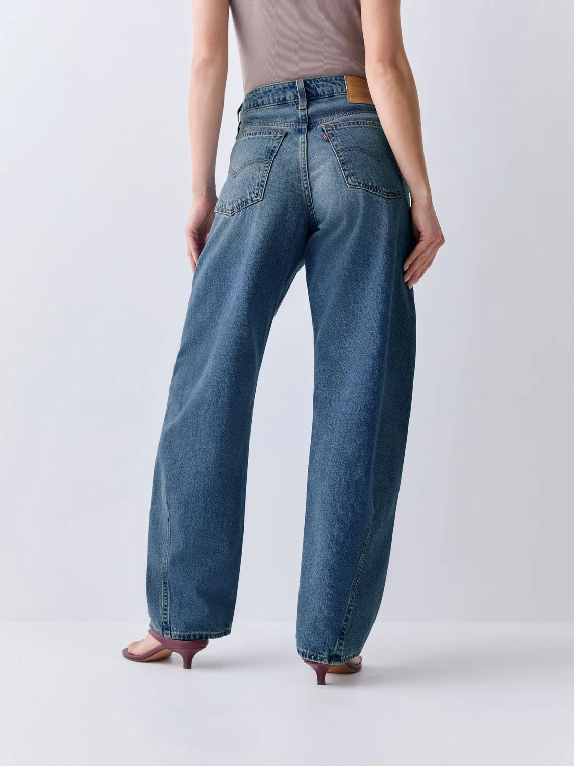 Джинсы с изогнутой штаниной, мешковатые Levi's, Most Wanted Blue — фото 3