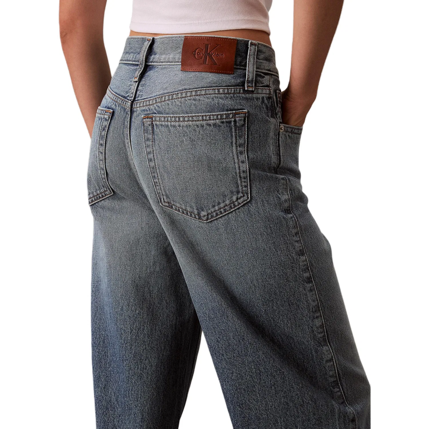 Джинсы женские Calvin Klein, Steel Blue — фото 4
