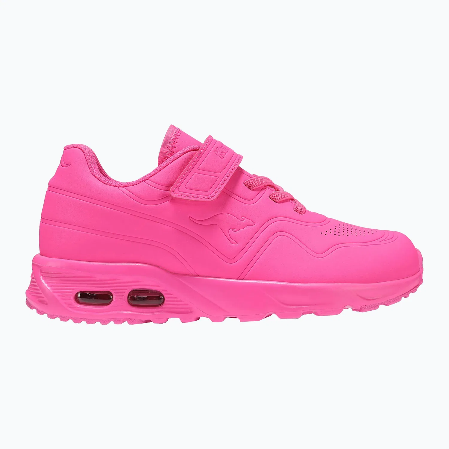 Детские кроссовки с липучками KX-Mega EV KangaROOS, Rosa — фото 2
