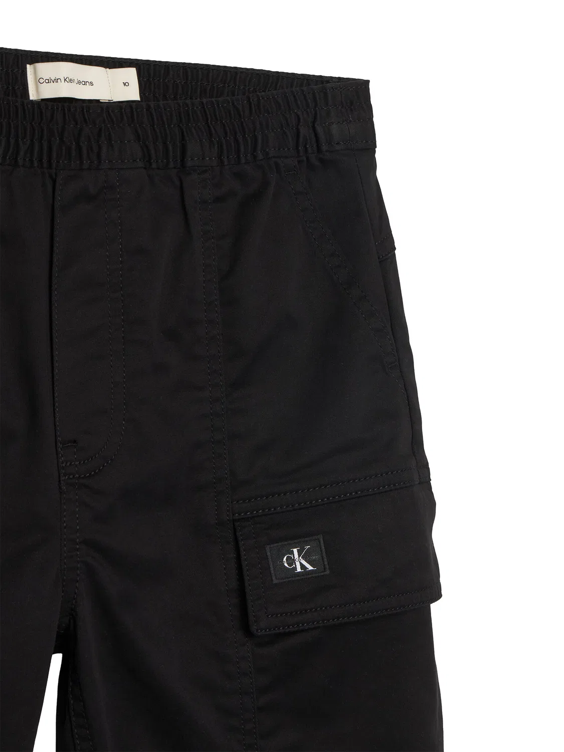 Джинсы стандартного кроя для мальчика Calvin Klein Jeans, черный — фото 3