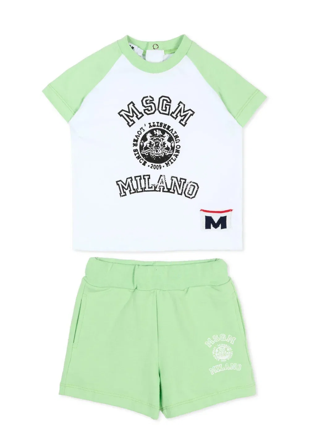 Комплект унисекс - шорты Msgm, Green