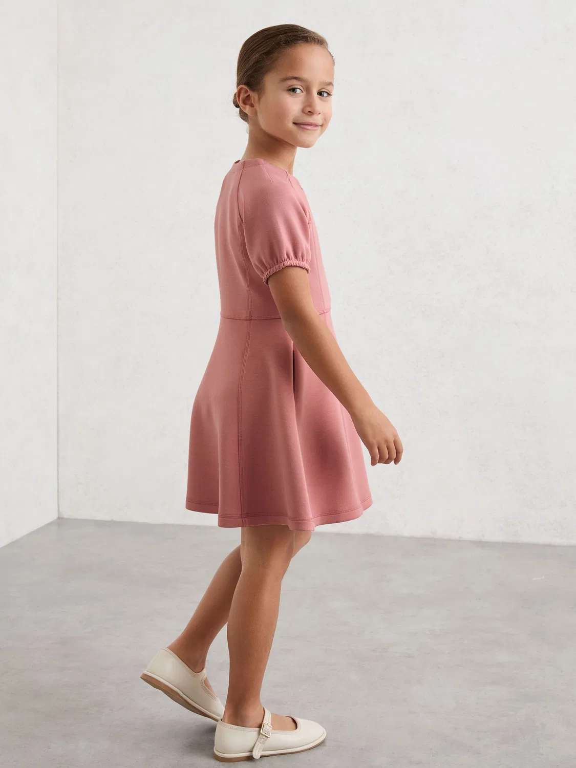 Платье из модального джерси Reiss Rose Jenny, розовое — фото 3