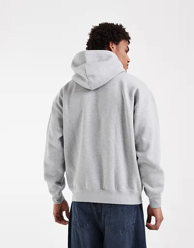 Худи Levi's Workwear серого меланжевого — фото 2