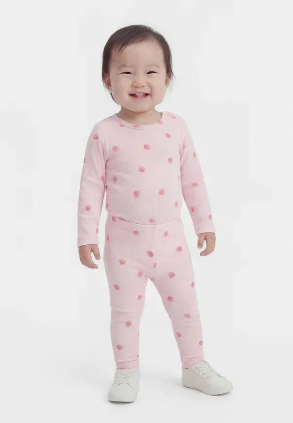 Комплект из джемпера и брюк с принтом Nbffoapple set Name It, Cradle Pink, розовый