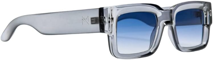 

Солнцезащитные очки для мужчин и женщин | элегантный дизайн | идеально подходят для любого случая | защита от УФ-излучения | косметические линзы желто-янтарного цвета MONICA MENDEZ EYEWEAR DESIGN, Transp/Blue Glass