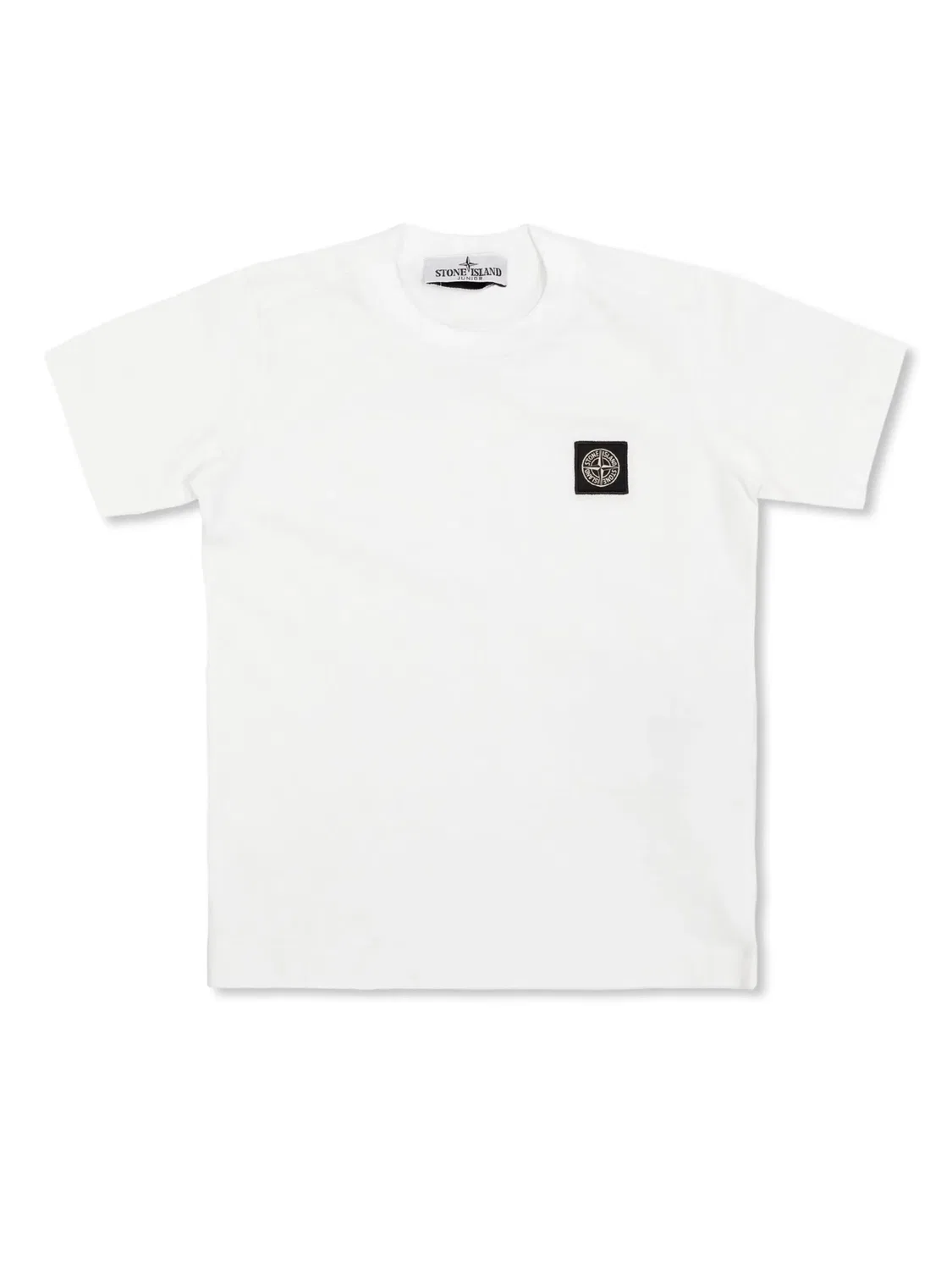 Футболка с нашивкой-логотипом Stone Island, белый