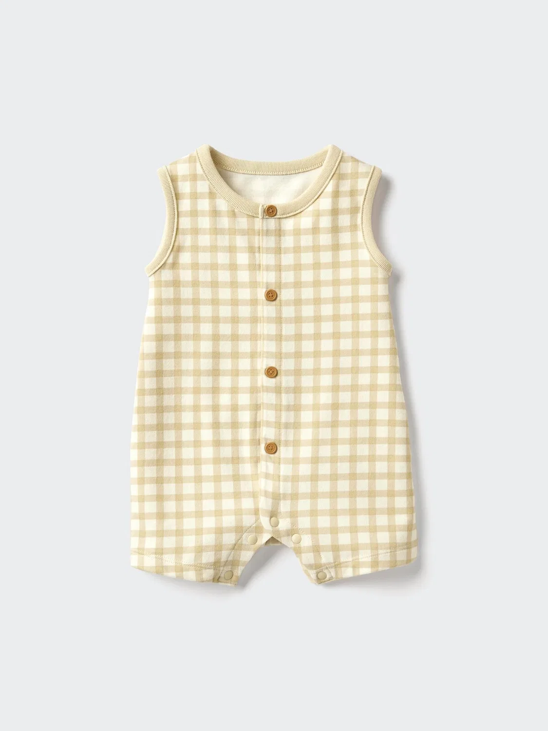 Комплект одежды Uniqlo, без рукавов, бежевый