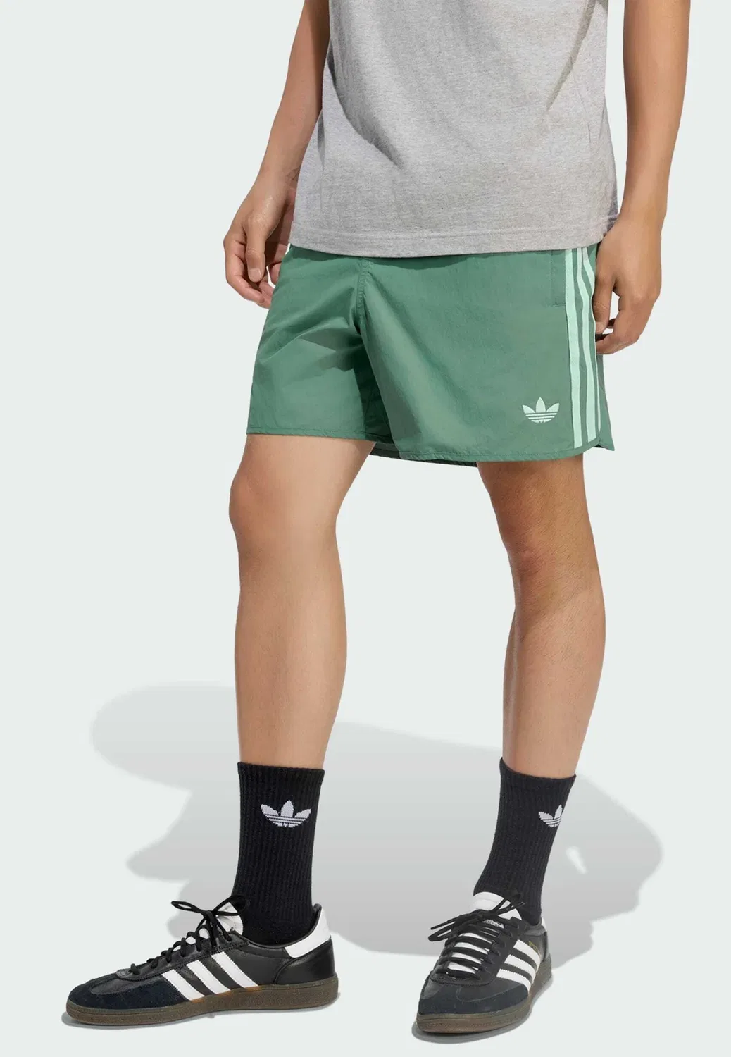Шорты для спринта - спортивные штаны Adidas Originals, Blanch Green Pulse Mint