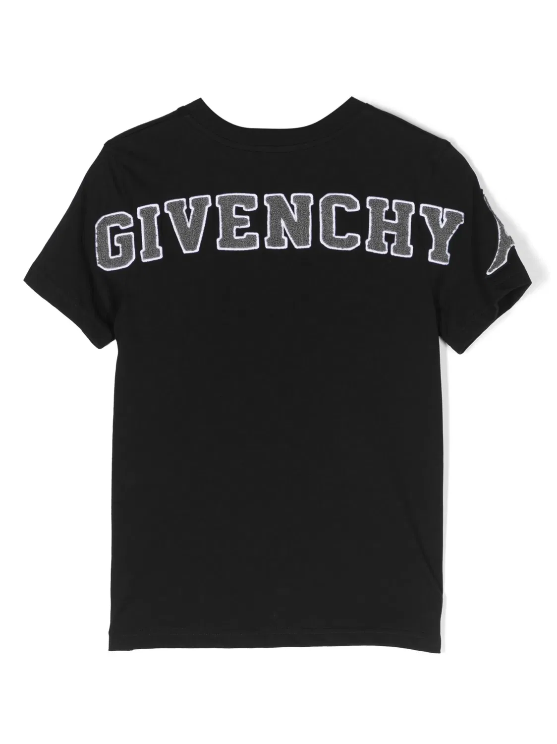 Футболка с логотипом на аппликации Givenchy, черный — фото 2