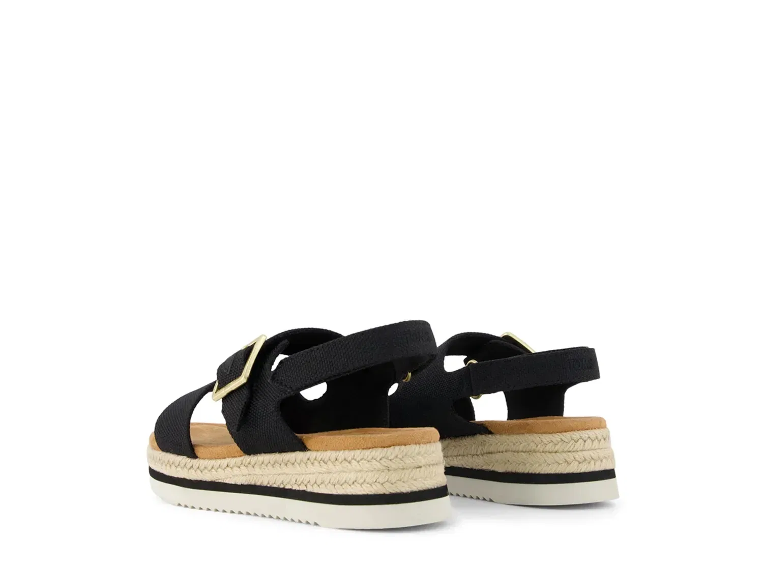 Босоножки Giana на платформе, TOMS, черный — фото 3